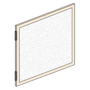 Dreh-Rahmen für gerade Fensterrahmen (90°)